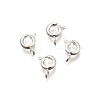 Eco-friendly Brass Spring Ring Clasps KK-D082-01E-S-1