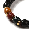 Wood Bead Bracelets BJEW-B080-27B-2