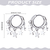 1Pair Alloy Chandelier Earrings EJEW-LP0008-035-2