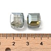 Electorplated Glass Beads EGLA-E006-2M-2