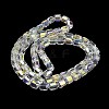 Electroplate Glass Beads X1-EGLA-D030-19Q-2