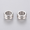 304 Stainless Steel Beads X-STAS-E036-4A-2