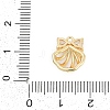 Brass Micro Pave Cubic Zirconia Pendants ZIRC-P122-05A-G01-3