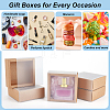 Kraft Paper Storage Gift Drawer Boxes CON-WH0089-37A-01-6