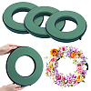5Pcs Resin Foam Mud Block Ring AJEW-WA0003-20-1