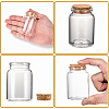 Glass Jar Glass Bottles Bead Containers AJEW-S074-03B-4