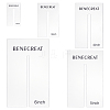 BENECREAT 1 Set Acrylic Sheets FIND-BC0005-60-1