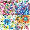 12 Sheets Flower Scrapbook Paper Pad PW-WG7C186-01-2