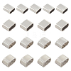   40Pcs 4 Style 304 Stainless Steel Spacer Beads STAS-PH0004-68-1
