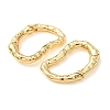 Hammered Brass Spring Gate Rings KK-CBA90BB-04G-2