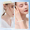 100Pcs ABS Plastic Imitation Pearl Beads OACR-LT0001-09-4