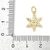 Rack Plating Brass Micro Pave Cubic Zirconia Pendants KK-H509-12G-03-3