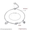 925 Sterling Silver Charm Bracelets BJEW-BB30079-6