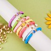Handmade Polymer Clay Heishi Beads Stretch Bracelets Sets BJEW-SZ0002-11-3