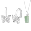 2Pcs 925 Sterling Silver Micro Pave Cubic Zirconia Pendant Bails STER-PH0001-94-1