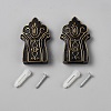 Aluminum Folding Hideaway Coat Hooks FIND-WH0173-526A-1