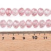 Transparent Glass Beads Strands GLAA-T023-6mm-A08-4