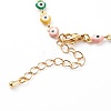 304 Stainless Steel Link Bracelets & Necklaces Jewelry Sets SJEW-JS01188-7