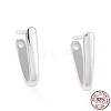 925 Sterling Silver Ice Pick Pinch Bails STER-D035-23S-01-4