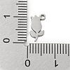 Non-Tarnish Laser Cut 304 Stainless Steel Charms STAS-G323-02P-3