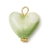 Imitation Gemstone Acrylic Pendants PALLOY-JF03955-01-3