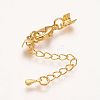Brass Chain Extender KK-A087-G-NR-2