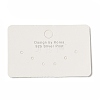 Paper Jewelry Display Cards with Hanging Hole CDIS-M005-20-2