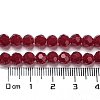 Opaque Glass Beads Stands X-EGLA-A035-P6mm-D16-5