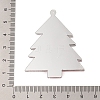 Christmas Theme Opaque Printed Acrylic Big Pendants LS-SACR-S034-14A-3
