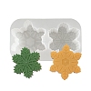 Christmas Theme DIY Snowflake Shape Silicone Candle Molds SIMO-P010-B01-1