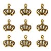 Tibetan Style Alloy Charms X-TIBEP-S029-AG-LF-1