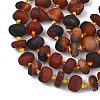 Natural Banded Agate Beads Strands GG-T001-06-3