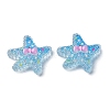 Transparent Epoxy Resin Decoden Cabochons CRES-I030-10A-1