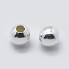 925 Sterling Silver Spacer Beads STER-K171-44S-4mm-3