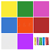 160Pcs 8 Colors Square OPP Candies Wrapping Packaging DIY-WH20055-017B-6