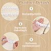 7.7~8M Stain Flower Lace Ribbon OCOR-FG0002-35A-4
