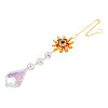 1Pc Alloy Wind Chime Ornament HJEW-TADJ0001-07B-1