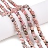 Natural Rhodonite Beads Strands G-N342-132-4