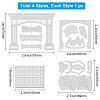 Carbon Steel Cutting Dies Stencils DIY-WH0309-492-6