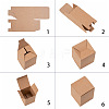 Kraft Paper Box CON-WH0029-03B-2