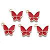 Alloy Enamel Pendants ENAM-T016-23A-RS-1