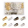 800Pcs 8 Styles Iron Snap On Bails IFIN-YS0001-03-1