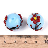 Handmade Lampwork Enamel Beads LAMP-T023-23F-4