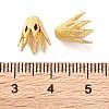 Brass Flower Bead Caps KK-K390-01G-02-3