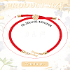 1Pc Adjustable Nylon Cord Slider Bracelets for Women BJEW-LP0001-32H-02-2