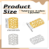 2Pcs 2 Colors Alloy Scarf Buckle AJEW-LP0010-64-2