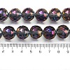 Electroplate Glass Bead Strands EGLA-J140-FR01-14mm-2