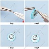 SUNNYCLUE DIY Navigation Themed Earring Making Kits DIY-SC0001-99-4