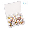 Brass Beads KK-KS0001-15-3
