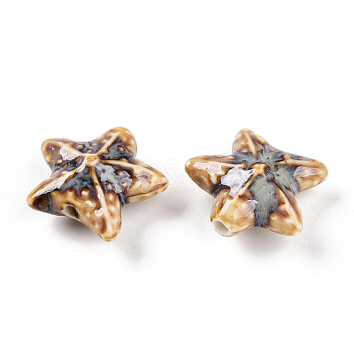 Handmade Porcelain Beads PORC-N008-09F-1